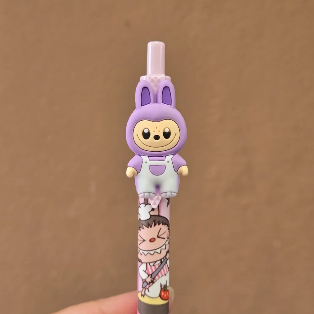 🍒🍒 Labubu The Monster Pen With Grip